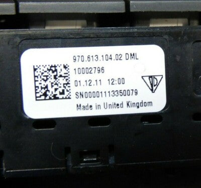 Porsche PANAMERA 970 Sitzeinstellung Memory elektrisch Schalter 97061310402 DML – Produktansicht 3