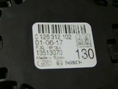 Original Opel Insignia B 1.5 Turbo gebraucht - ab 2018 gebraucht - Lichtmaschine LIMA GM 13513070 – Produktansicht 5
