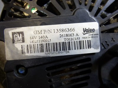LICHTMASCHINE 13586366 140A OPEL 1.6 CDTI Astra J K Corsa E Meriva B Mokka 2013 – Produktansicht 5