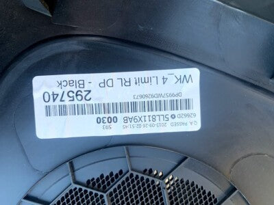 Orig Jeep Grand Cherokee IV WK2 Türverkleidung hinten links 5LL811X9AB schwarz – Produktansicht 7