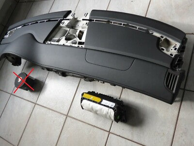 Porsche Panamera 970 Armaturenbrett Schalttafel Leder Schwarz eingebaut AIRBAG * – Produktansicht 2