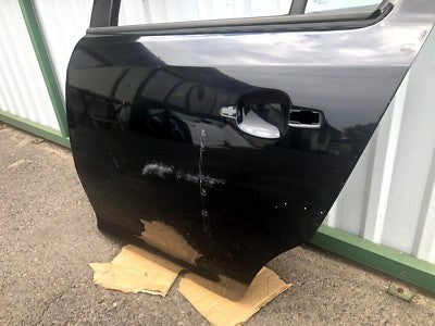 OPEL CORSA D Tür Hinten Links tür schwarz – Produktansicht 3