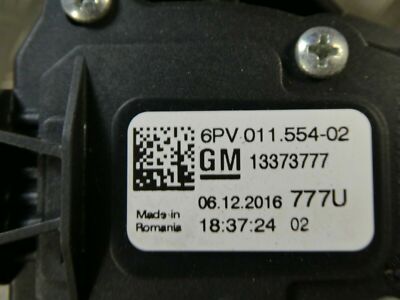 Opel Astra K 1.4 TURBO 2017 Gaspedal GM ORIGINAL gebraucht - - 13373777 – Produktansicht 2