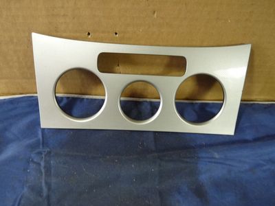 VW Passat 3C Klima Bedienung Silber 3C0863099 / 3C0 863 099 ORIGINAL gebraucht - Abdeckung – Produktansicht 1
