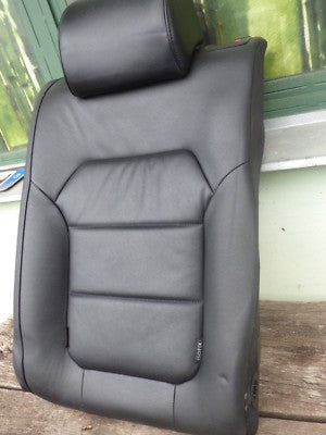 Original Audi A4 8K Limo Rückbanklehne Teil Beifahrersitz Leder Schwarz Bj.2013 – Produktansicht 3