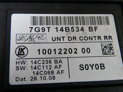 Ford Mondeo MK4 Ghia Bj.:2008 TÜRSTEUERGERÄT H.L. / 7G9T-14B534-BF ORIGINAL gebraucht - 7G9T14B534BF – Produktansicht 2