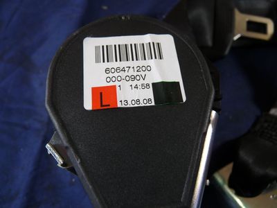 VW GOLF 5 1.9 TDI BXE Sicherheitsgurt hinten links 1K6857805N / 1K6 857 805 N – Produktansicht 2