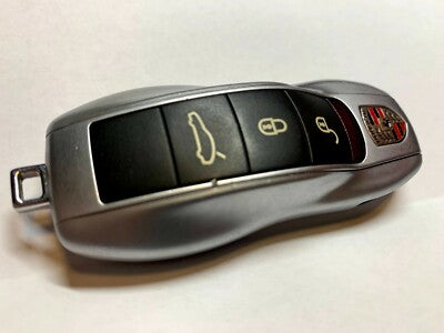 Porsche Panamera 970 Zundschlüssel Schlüssel Handsender 97063724603 in silber – Produktansicht 2