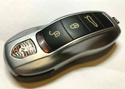 Porsche Panamera 970 Zundschlüssel Schlüssel Handsender 97063724603 in silber – Produktansicht 1