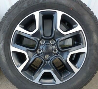 JEEP COMPASS II ORIGINAL 17" Alufelgen Alusatz mit Sommerreifen FALKEN – Produktansicht 9