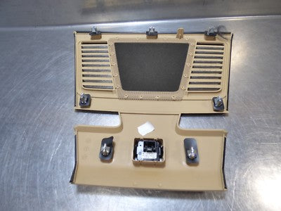 Porsche PANAMERA 970 Abdeckung Armaturenbrett mitte 97055215100 Beige + Sensor – Produktansicht 2