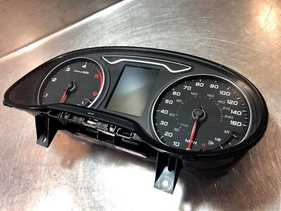 Audi A3 S3 8V 8V1 2.0 TDI 2017 SPEEDOMETER INSTRUMENT CLUSTER Tacho Mph / Km/h – Produktansicht 3
