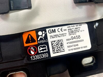 OPEL ASTRA K 2018 original Armaturenbrett Beifahrer Sicherheitsmodul GM 39049458 – Produktansicht 5