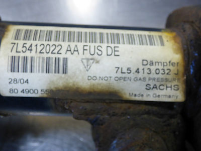 Porsche Cayenne 9PA 2002 ORIGINAL gebraucht - 2007 Stossdämpfer Federbein Vorne Rechts 7L5413032J – Produktansicht 3