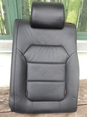 Original Audi A4 8K Limo Rückbanklehne Teil Beifahrersitz Leder Schwarz Bj.2013 – Produktansicht 1