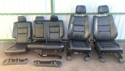 Jeep Grand Cherokee IV WK2 2015 Leder Sitze Sitzgarnitur schwarz TOP ZUSTAND ! – Produktansicht 3