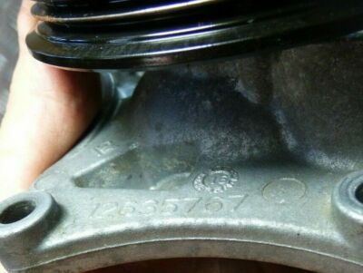 Opel Astra K 1.4 TURBO 150PS B14XFT LE2 Wasserpumpe GM ORIGINAL gebraucht - - 12635767 – Produktansicht 2
