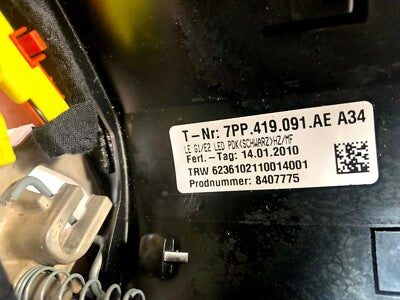 Porsche PANAMERA 970 Lenkrad Multifunktion Leder Schwarz beheizt 7PP419091AE A34 – Produktansicht 6