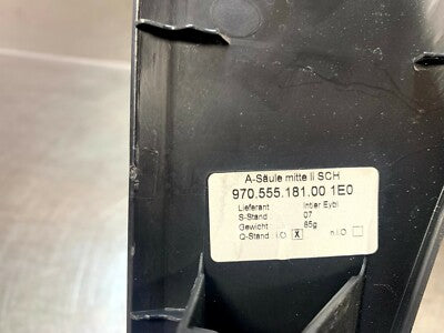 Porsche Panamera 970 Verkleidung A-Säule mitte Links schwarz 97055518100 1E0 – Produktansicht 3