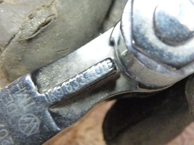 VW Golf 6 1.4 TSI Türscharnier hinten oben links / 1K9 833 401B ORIGINAL gebraucht - 1K9833401B – Produktansicht 2