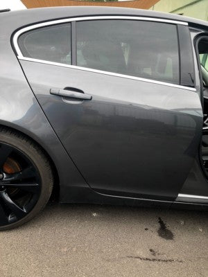 OPEL Tür hinten rechts Z177 Karbongrau ohne anbauteile, ohne delle ORIGINAL gebraucht - INSIGNIA – Produktansicht 5