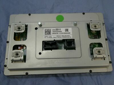 Opel Astra K 2017 Nav Navigation Display Screen Monitor GM ORIGINAL gebraucht - 42342511 – Produktansicht 4