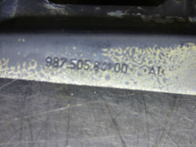 Porsche Boxster Cayman 987 Stoßstangenträger Halter Hinten 98750584100 – Produktansicht 3