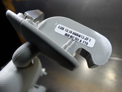 Audi A4 8K A5 8T Links 8K0857551 ORIGINAL gebraucht - Sonnenblende – Produktansicht 3