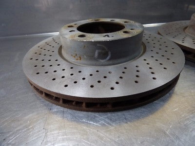 Original Porsche Boxster 987 3.2 S 2005 gebraucht - 2012 1 paar vorne Bremsscheiben – Produktansicht 3