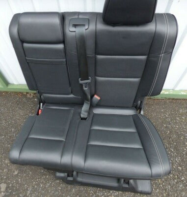 Jeep Grand Cherokee Overland WK2 Leder Sitze Hinten Links schwarz TOP ZUSTAND – Produktansicht 4