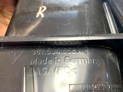 Porsche Boxster Cayman 981 Luftkanal Lufteinlass Luftführung rechts 98150465803 – Produktansicht 3