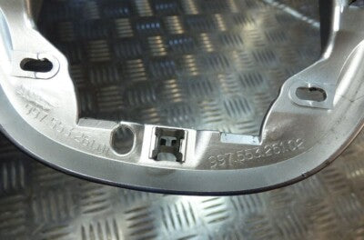 Porsche Boxster Cayman 987 997 911 Schaltkuslisse Blende silber ORIGINAL gebraucht - 99755326101 – Produktansicht 5