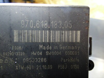 Porsche Panamera 970 4S TURBO GTS Parkhilfe PDC Steuergerät 97061818305 VALEO - – Produktansicht 2