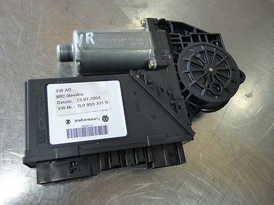 Porsche Cayenne 955 957 VW Touareg DOOR WINDOW REGULATOR MOTOR RHD ORIGINAL gebraucht - PASSENGER – Produktansicht 1