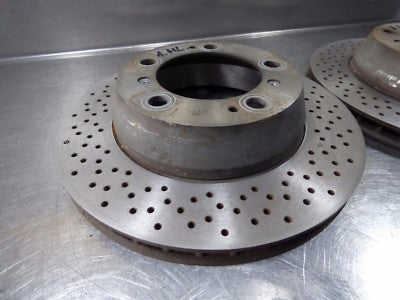Original Porsche Boxster 987 3.2 S 2005 gebraucht - 2012 1 paar hinten Bremsscheiben – Produktansicht 4