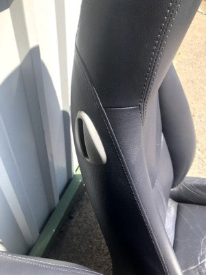 Porsche Boxster Cayman 987 997 Leder Sitze Beifahrersitz Schwarz ORIGINAL gebraucht - Fahrersitz – Produktansicht 10