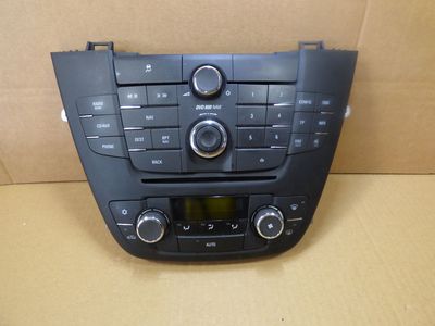 OPEL INSIGNIA 2.0 CDTI Klimabedienteil Bedienteil DVD Navi 13273256 / 13273095 – Produktansicht 1