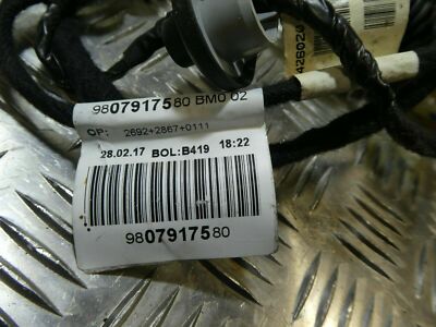 Peugeot 308 SW ab 2014 Tür kabelbaum hinten linjks 9807917580 – Produktansicht 2