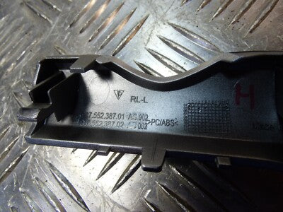 Porsche Boxster Cayman 987 DASH MOULD IN SILVER 987.552.387.01 ORIGINAL gebraucht - 987.552.387.02 – Produktansicht 3