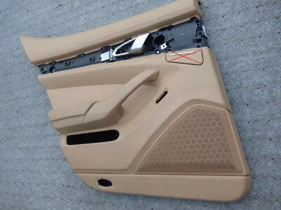 Porsche PANAMERA 970 Türverkleiding verkleidung Hinten Links LUXORBEIGE Beige – Produktansicht 2