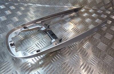 Porsche Boxster Cayman 987 997 911 Schaltkuslisse Blende silber ORIGINAL gebraucht - 99755326101 – Produktansicht 1
