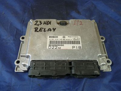 FIAT Ducato 2.3 HDI ORIGINAL gebraucht - Motorsteuergerät 9648608680 / 0281010345 – Produktansicht 1