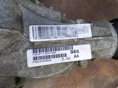 Jeep Grand Cherokee WK2 2015 3.0 CRD Differential Vorderachsgetriebe P68263986AA – Produktansicht 5