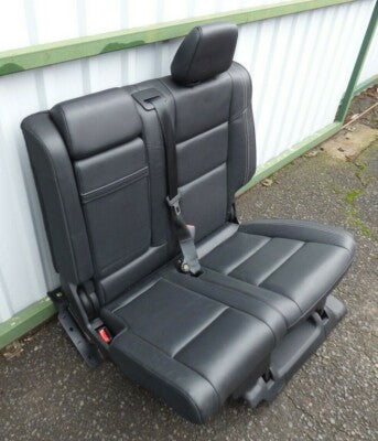 Jeep Grand Cherokee Overland WK2 Leder Sitze Hinten Links schwarz TOP ZUSTAND – Produktansicht 2