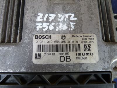 Opel Astra H 1.7 CDTI ORIGINAL gebraucht - Z17DTH ORIGINAL gebraucht - Motorsteuergerät 55560810 /… – Produktansicht 2