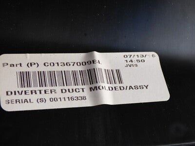 Jeep Grand Cherokee IV WK2 Luftdüse Belüftung Mittel konzol hinten * ORIGINAL gebraucht - C01367009BL – Produktansicht 3