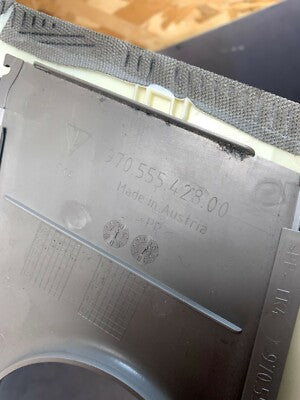 Porsche Panamera 970 Verkleidung B-Säule Abdeckung Gurt rechts 97055542800 – Produktansicht 4