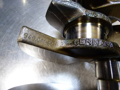 Kurbelwelle für Porsche PANAMERA 3.6 V6 M46.20 Motor 300 PS 9461012R ORIGINAL gebraucht - 94601122 – Produktansicht 4