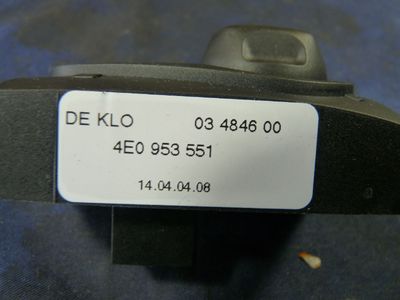 Audi A8 3.0 TDI V6 Quattro Lenksäule Schalter 4E0953551 / 4E0 953551 ORIGINAL gebraucht - Elektrische – Produktansicht 3