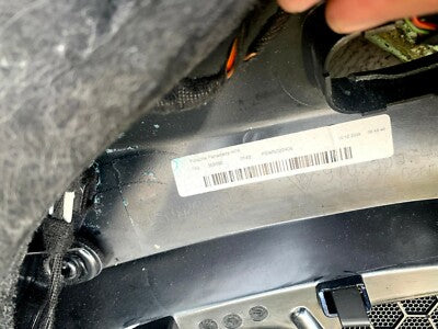 Porsche PANAMERA 970 Türpappe Türverkleidung leder schwarz hinten rechts – Produktansicht 5